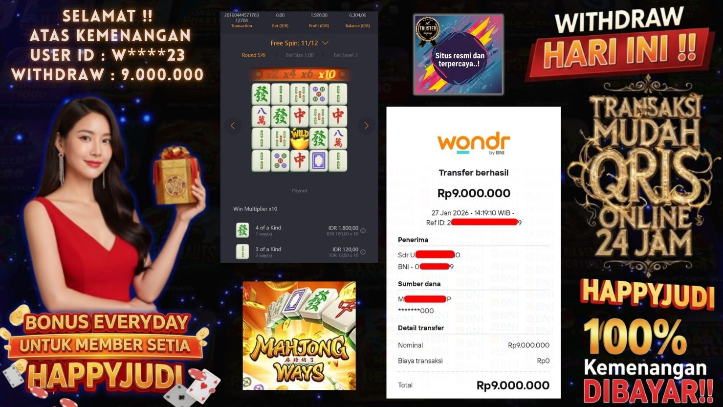 HAPPYJUDI JACKPOT SLOT MAHJONG WAYS